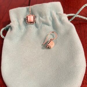 Silpada Grey Pearl Drop Earrings